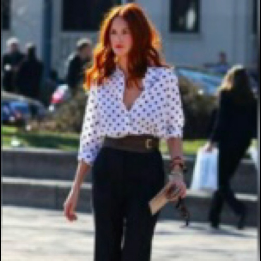 Michael Kors polka dot long
